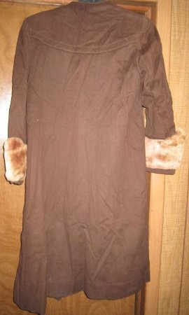 Back view of coat